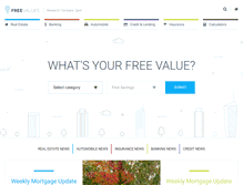 Tablet Screenshot of freevalues.com